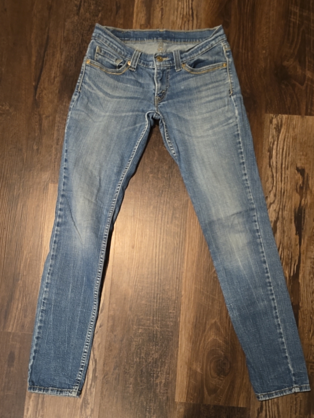 Levi's Women's Light Blue Skinny Jeans sz 3m